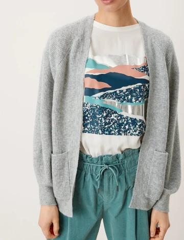Cardigan s.Oliver, gri, L