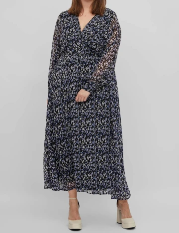 Rochie Medie EVOKED VILA, bleumarin, 56 Albastru