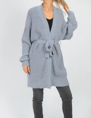 Cardigan Q/S, albastru deschis, M