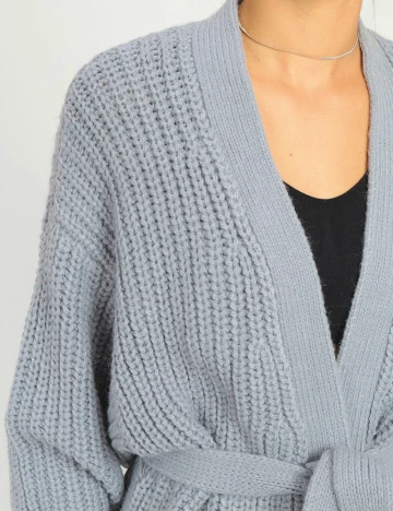 Cardigan Q/S, albastru deschis, M