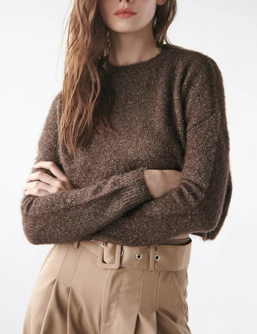 Top Sinsay, maro, XS Maro