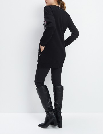 Rochie scurta Mohito, negru, XS