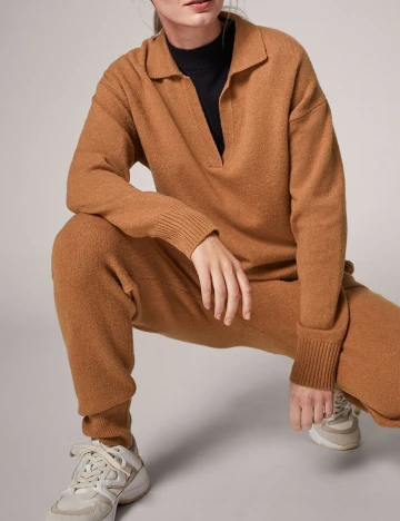 Bluza Comma, maro Maro