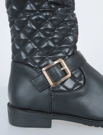 Cizme Shein Kids, negru, 34