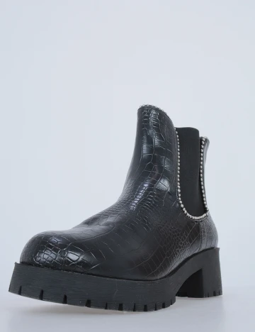 Botine SHEIN, negru, 39 Negru