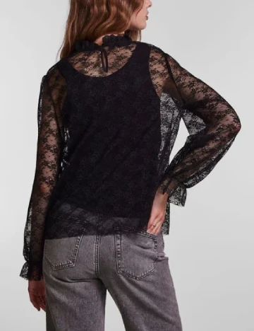 Bluza Pieces, negru, M Negru