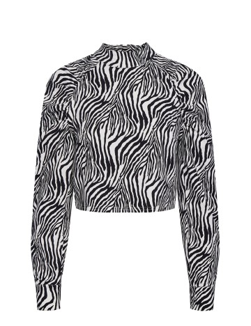 Top Pieces, alb-negru, S