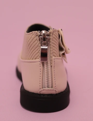 Ghete Shein Kids, crem, 25