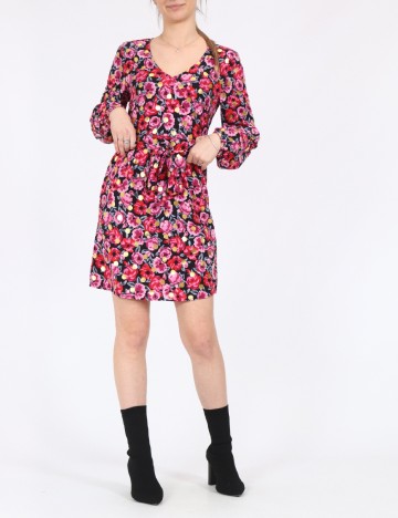 Rochie scurta Vila, floral, 36