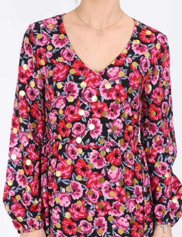 Rochie scurta Vila, floral, 36