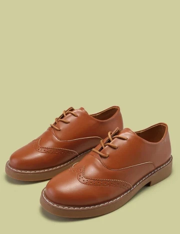 Pantofi SHEIN, maro, 41