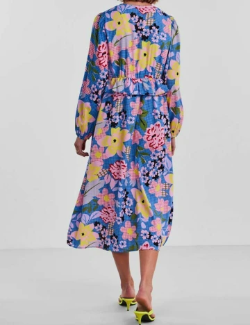 Rochie Medie Pieces, albastru, L