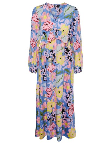 Rochie Medie Pieces, albastru, L