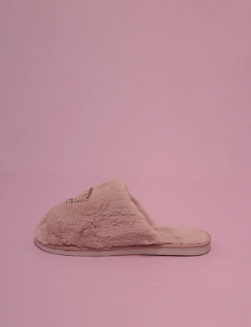 Papuci de casa SHEIN, roz, 40-41