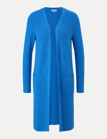 Cardigan s.Oliver, albastru Albastru