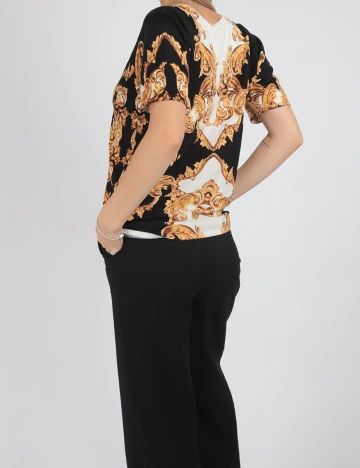 Set Cardigan si Tricou Ovanti, negru, 36