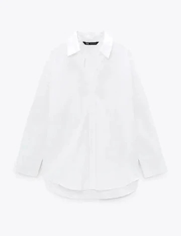 Camasa Zara, alb, S
