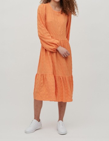 Rochie medie Vila, portocaliu, 34