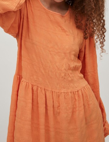 Rochie medie Vila, portocaliu, 34