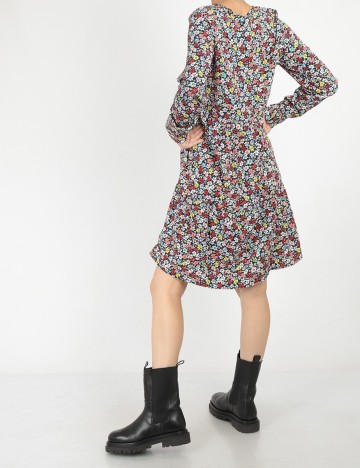 Rochie scurta Pieces, floral, XS