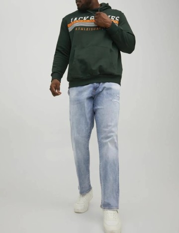 Blugi Jack&Jones Plus Size Men, albastru