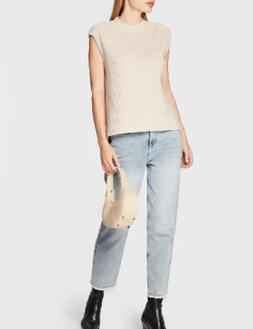 Vesta Comma, crem, XL