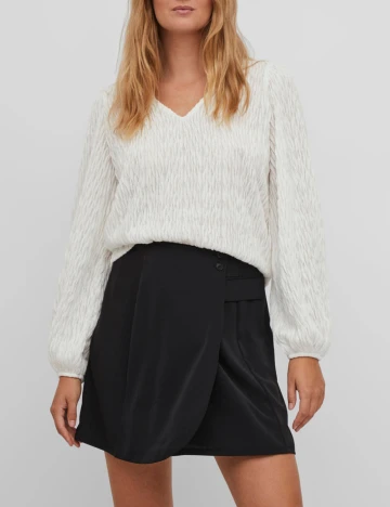 Bluza Vila, alb, XS