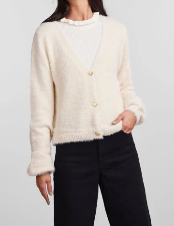 Cardigan Pieces, crem, M