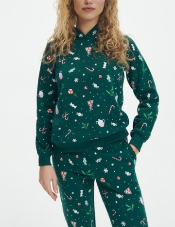 Hanorac Reserved, verde, XS