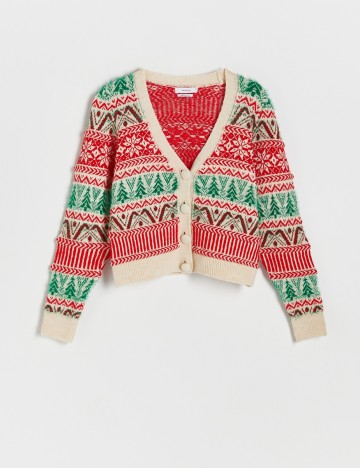 Cardigan Reserved, mix culori, L