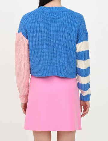 Pulover Only, albastru, S