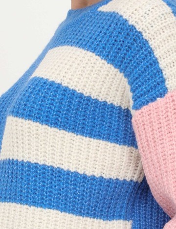 Pulover Only, albastru, S