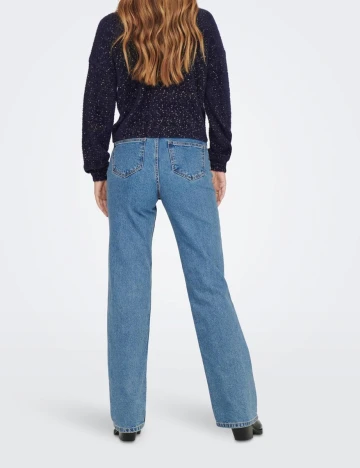 Bluza Only, bleumarin, M