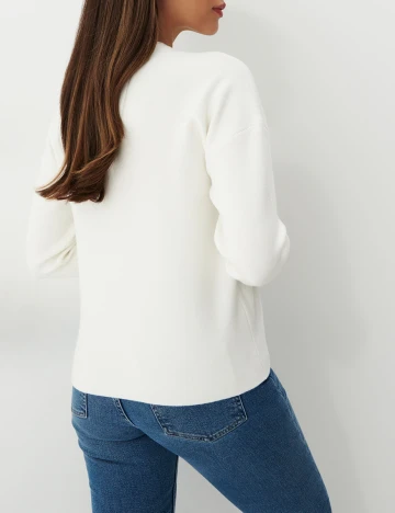 Bluza Mohito, alb, M Alb