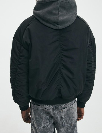 Geaca Reserved, negru, M