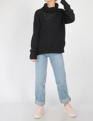 Pulover Q/S, negru, M