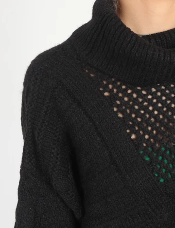 Pulover Q/S, negru, M