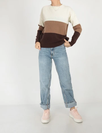 Pulover SHEIN, maro, S