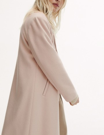 Palton Reserved, crem, L