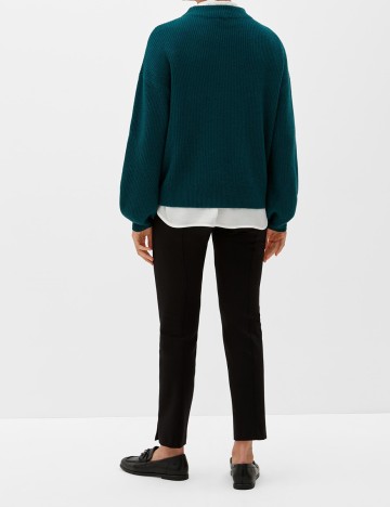 Pulover s.Oliver, verde, XL