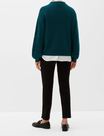 Pulover s.Oliver, verde, XL