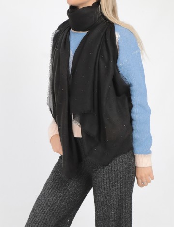 Esarfa s.Oliver, negru, ONE SIZE
