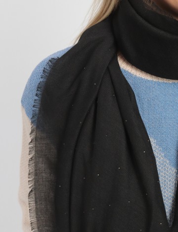Esarfa s.Oliver, negru, ONE SIZE