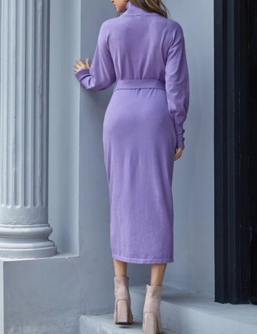 Rochie medie SHEIN, mov, S