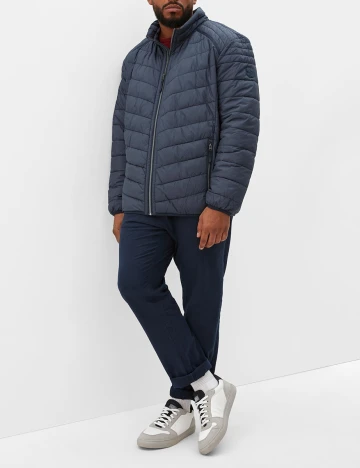 Geaca s.Oliver Plus Size Men, bleumarin Albastru