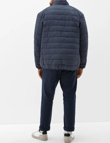 Geaca s.Oliver Plus Size Men, bleumarin Albastru