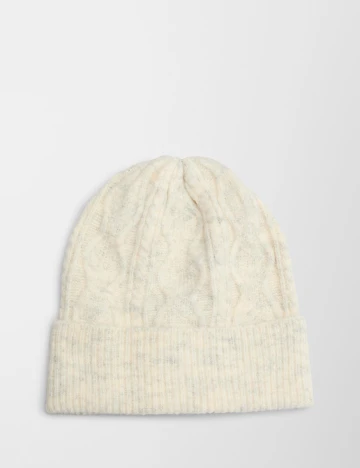 Caciula s.Oliver, ecru Alb