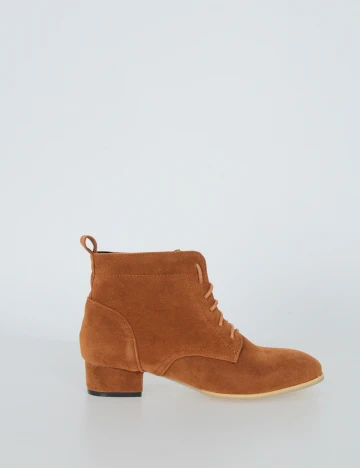 Botine SHEIN, maro, 36