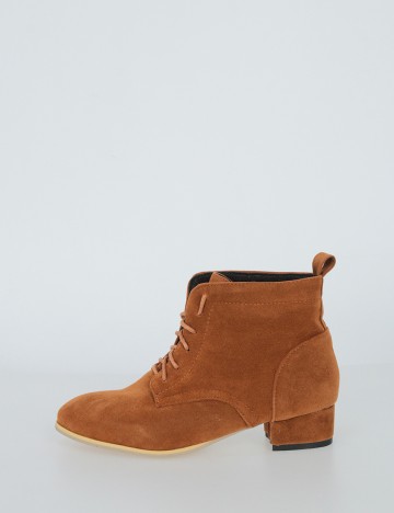 Botine SHEIN, maro, 36