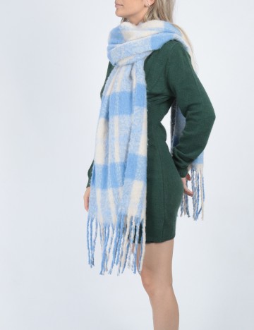 Fular Object, albastru